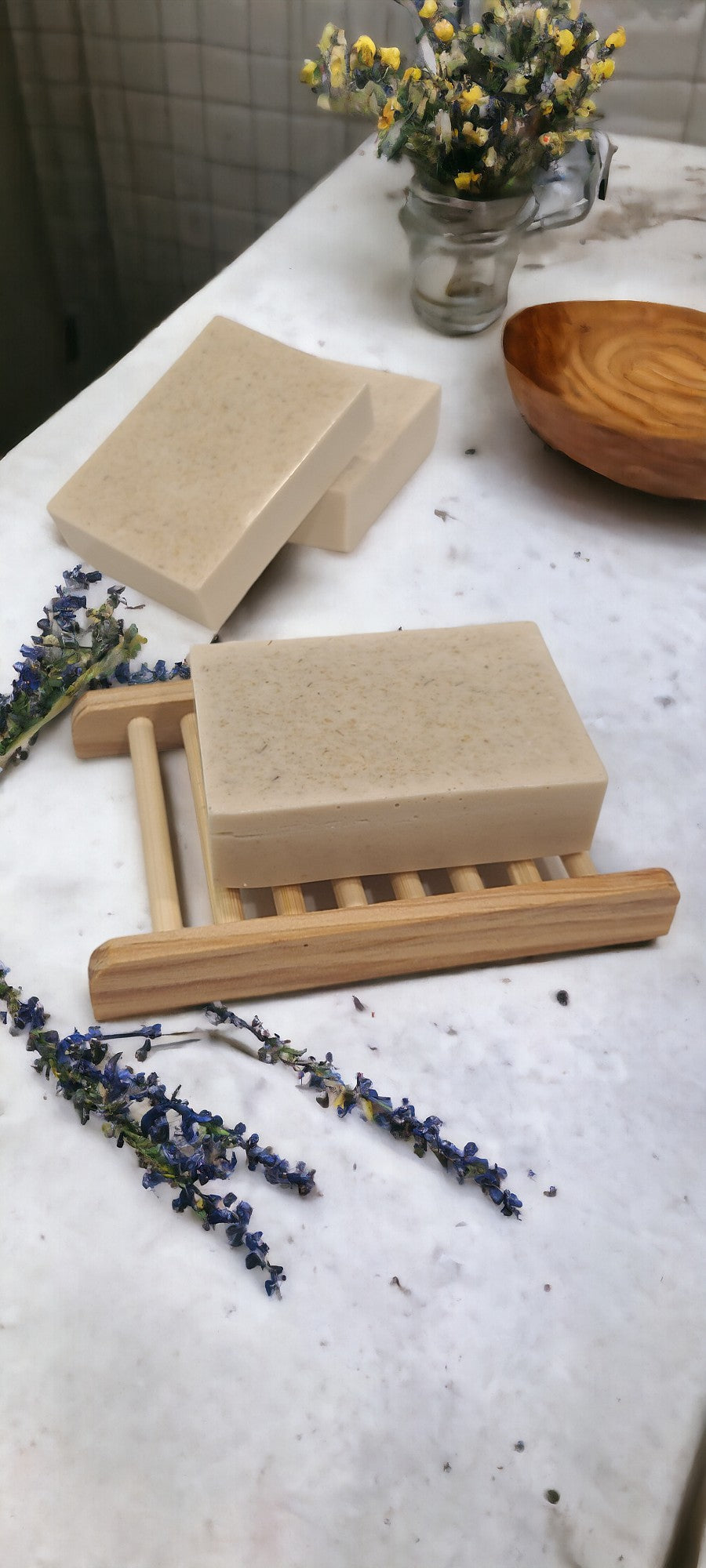 Chesa Wellness- Oatmeal Lavender Exfoliating Soap Bar